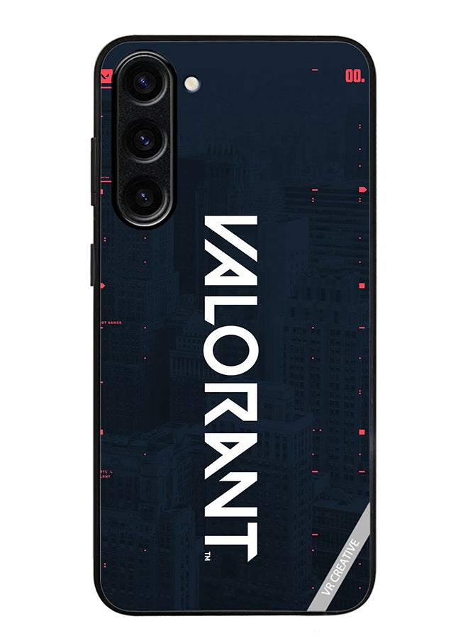 VR CREATIVE Protective Case Cover For Samsung Galaxy S24 Valorant Design Multicolour - Image 1