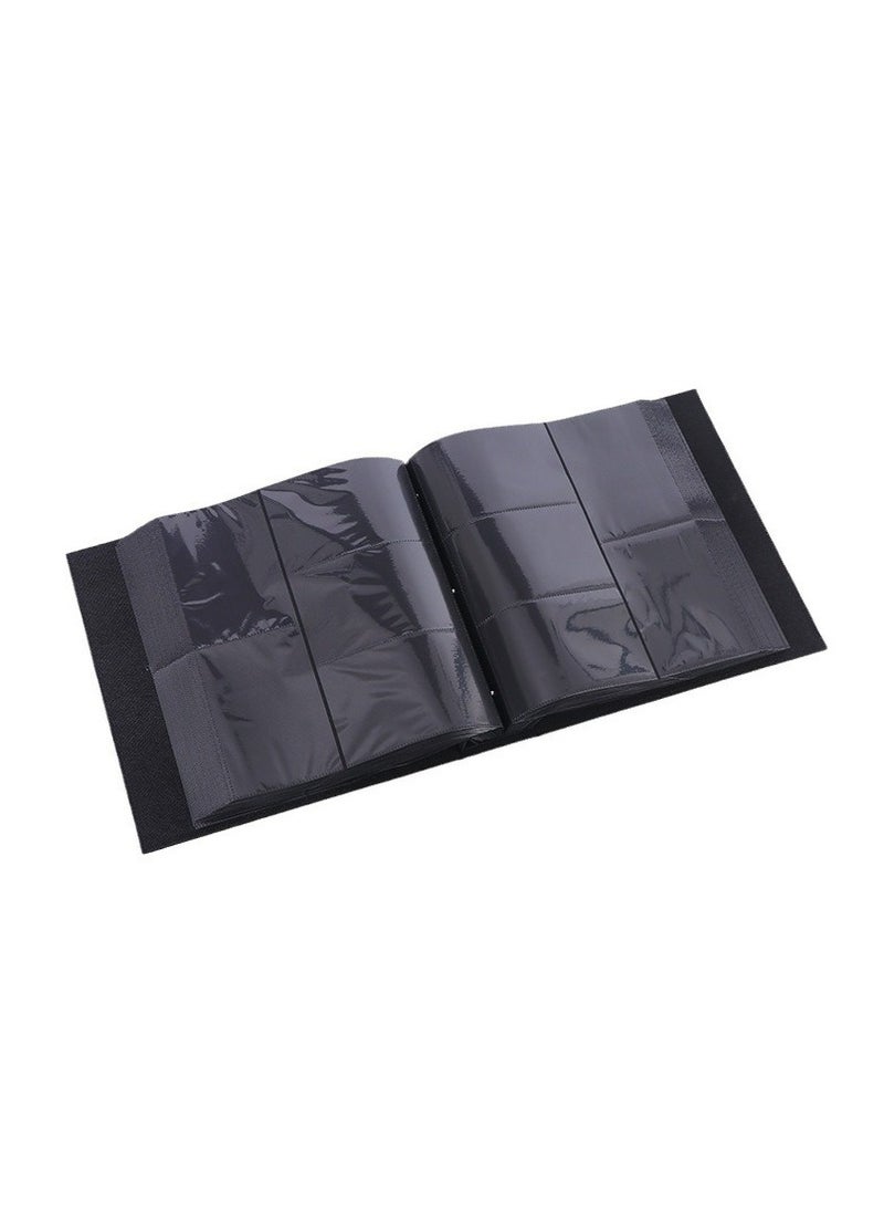 ماركة غير محددة Photo Album 4x6 Holds 500 Photos Black Pages Large Capacity Leather Cover Wedding Family Baby Photo Albums Book Horizontal and Vertical Photos  - Image 3