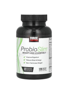 Force Factor Force Factor, ProbioSlim®, Weight Loss Essentials, 120 Vegetable Capsules 