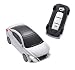 TopGrit for Nissan Key Fob Cover Key Shell upgraded version with lamp compatible with Nissan Altima Maxima Sentra Armada Pathfinder Rogue Smart Remote Key and Key 2345 ButtonWhite - Image 2