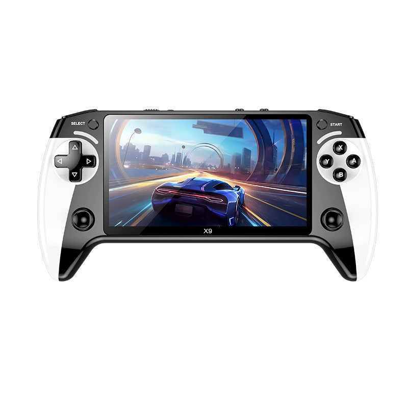 X9 Retro Handheld Game Console With Wireless Controller Connection 5.5 Inch Hd Display Professional Linux System Three In One Handheld Desktop Tv Gaming Modes New Generation Flagship High Performance Chip Portable Video Game Player For Retro Game Lovers - Image 1