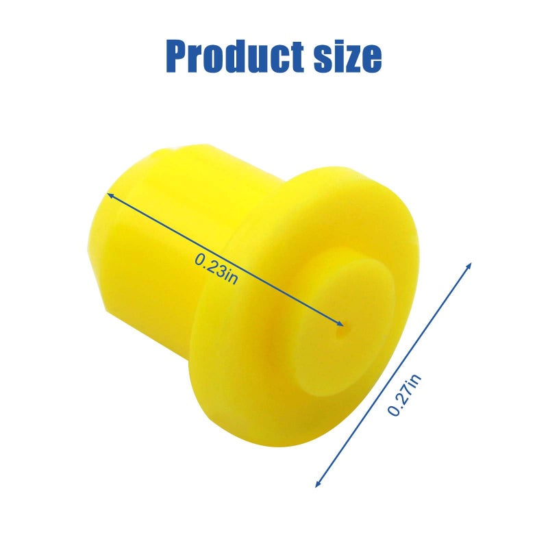 Miyolo 4231 Humidifier Replacement Fits for Humidifier 400, 500, 600,550, 550A, 558, 560, 560A, 568 Model Yellow Orifice Replacement Parts (2 PCS) - Image 4