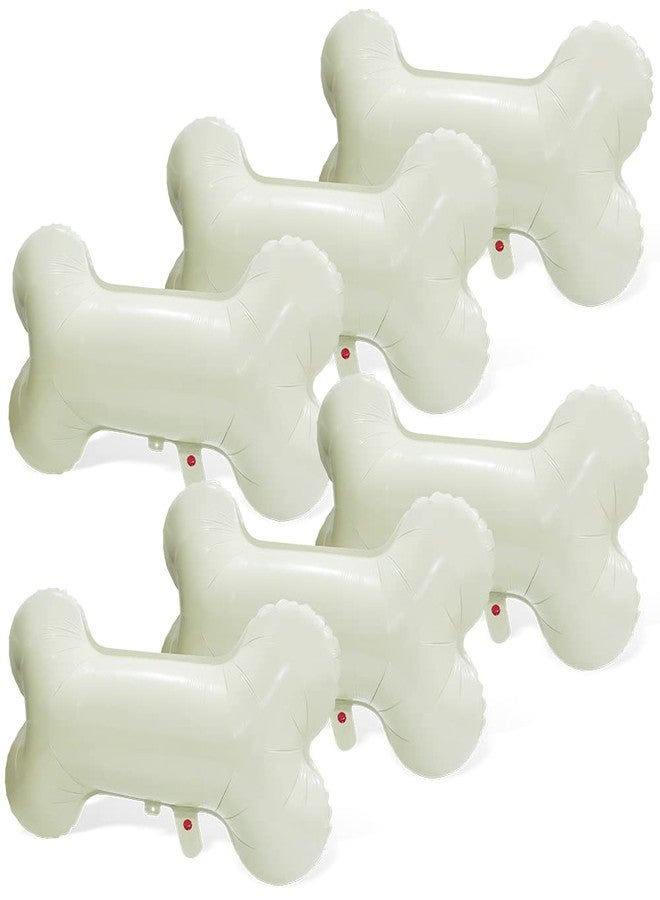 Hokilands Cartoon Dog Bone Balloon Lets Pawty Decoration For Animal Pets Puppy Doggy Birthday, 6 Pack Dog Bone Balloons Zoo Animals Pet Dog Party Supplies For Birthday Wedding Baby Shower Bachelor Bachelorette - Image 1