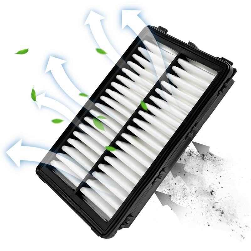 Capume Engine Air Filter Fits for Sorento 2021-2025, K5 2021-2025, Sonata 2020-2025, Santa Fe 2021-2025, Santa Cruz Tucson Carnival 2022-2025, Sportage 2023-2025, 28113-L1000, 28113N9000 - Image 2