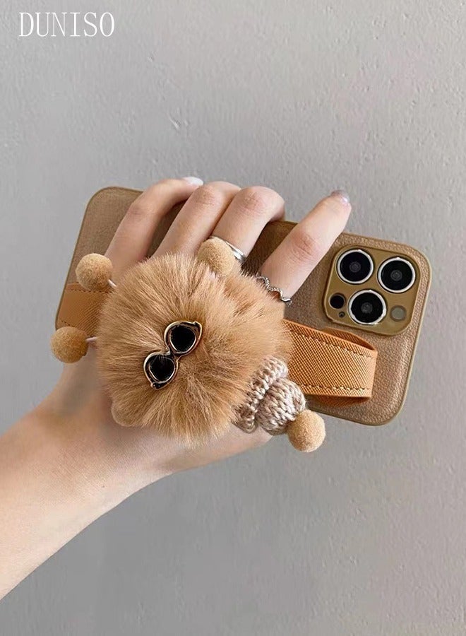 DUNISO iPhone 15 Pro MAX Phone Case 6.7" Full Body Protective Phone Cover With Crossbody Strap Anti-fall Phone Case Built-in Screen and Camera Protector For Apple 15 Pro MAX Phone Case - Image 5