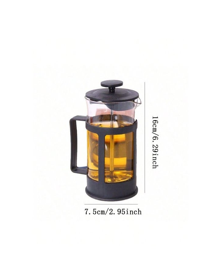 Goodron Glass Tea and Coffee Maker, 600ml Borosilicate Glass with Heat Resistant Handle