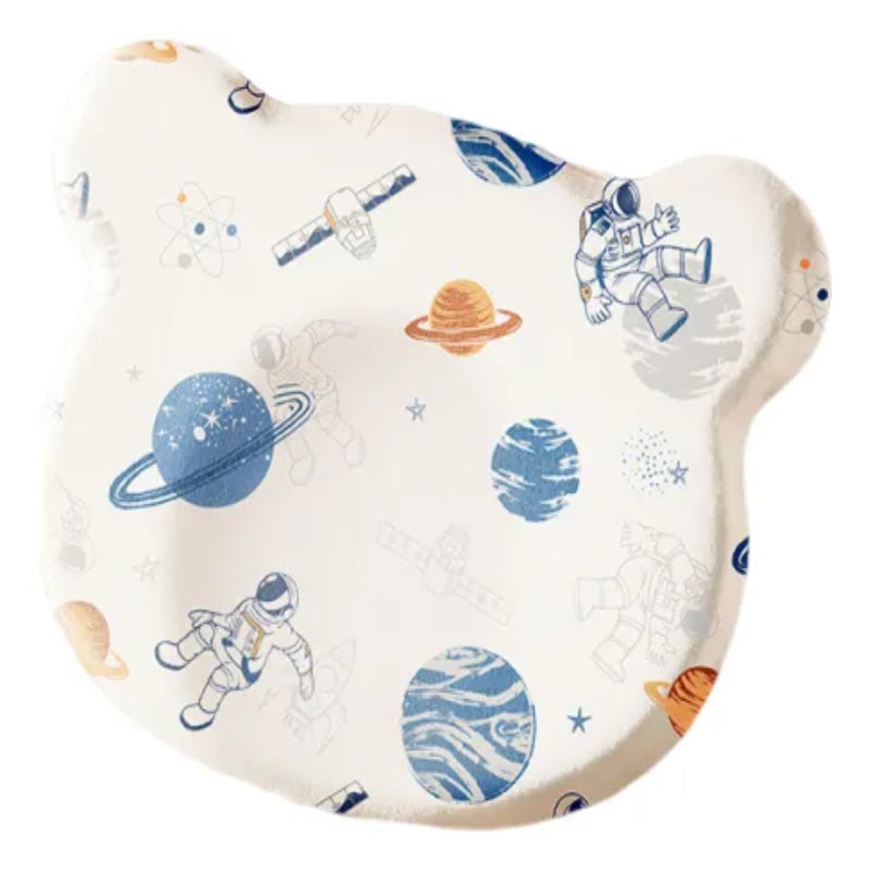 Baby slow rebound memory cotton styling pillow (0-12 months), universal baby styling pillow for all seasons (pillowcase model) - Image 2