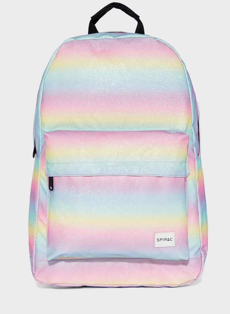 Spiral Glitter Backpack for Women Best Price Oman