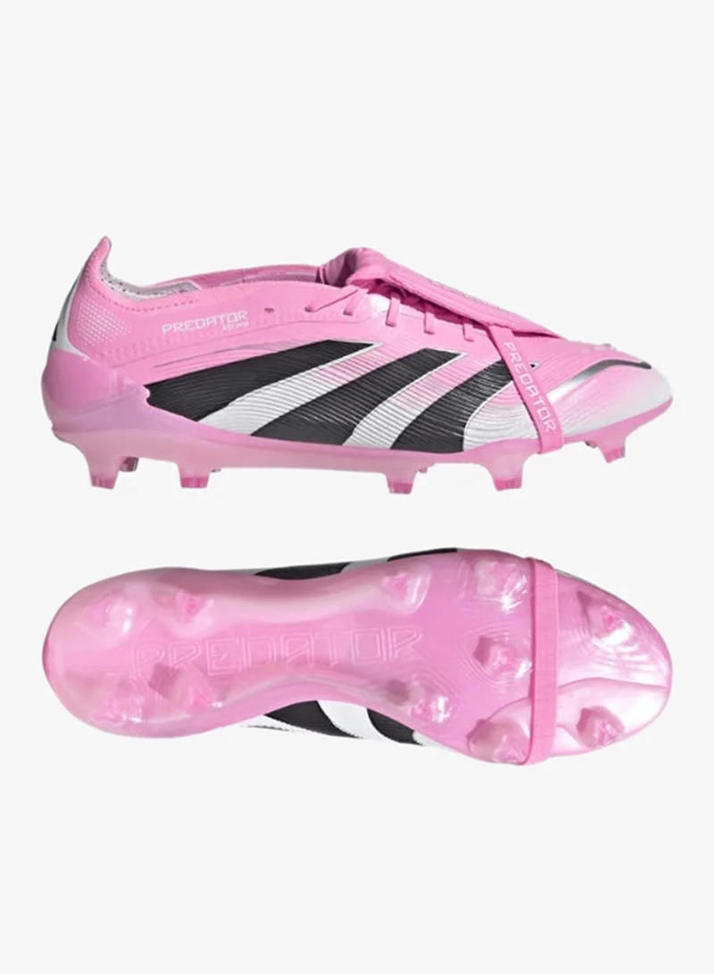 adidas أحذية كرة قدم أديداس بريداتور إليت إف تي إف جي يو وردي للجنسين