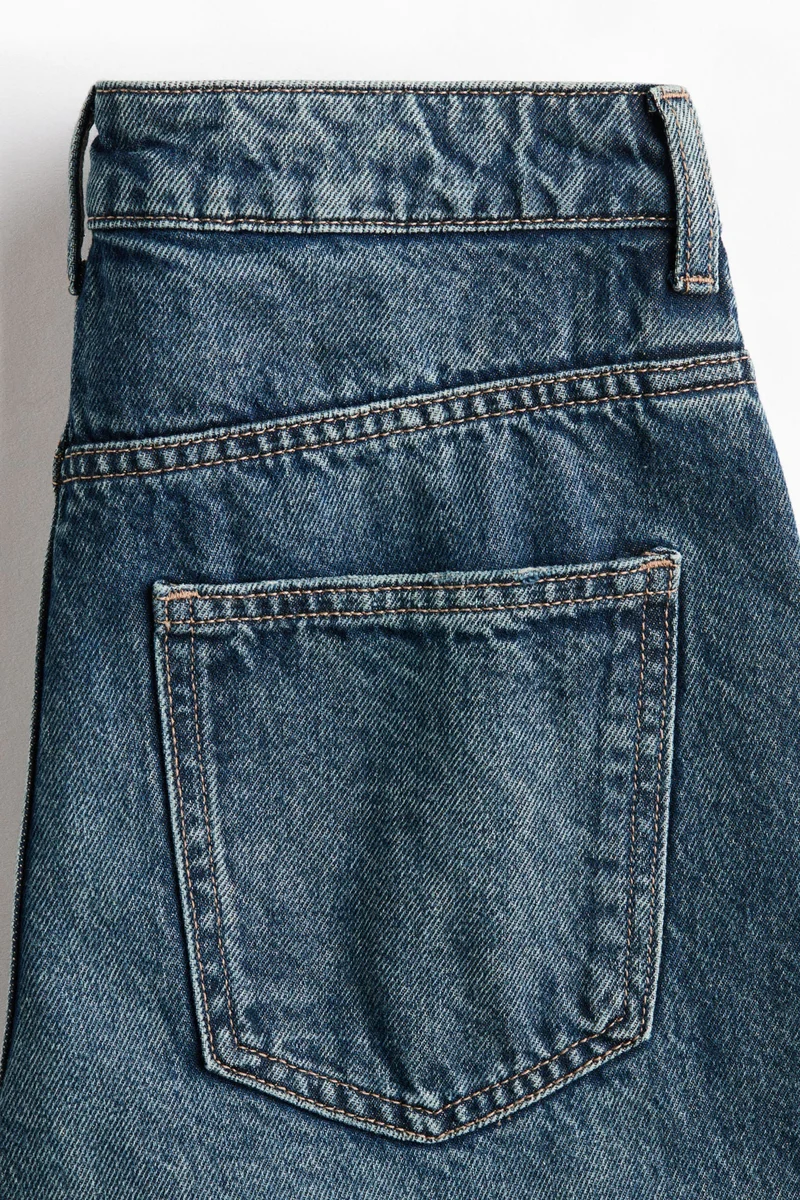 H&M Barrel Leg High Waist Jeans