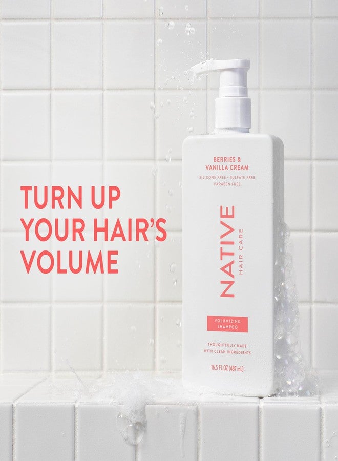 Native Volumizing Shampoo Berries & Vanilla Cream 16.5 fl Oz. - Image 3