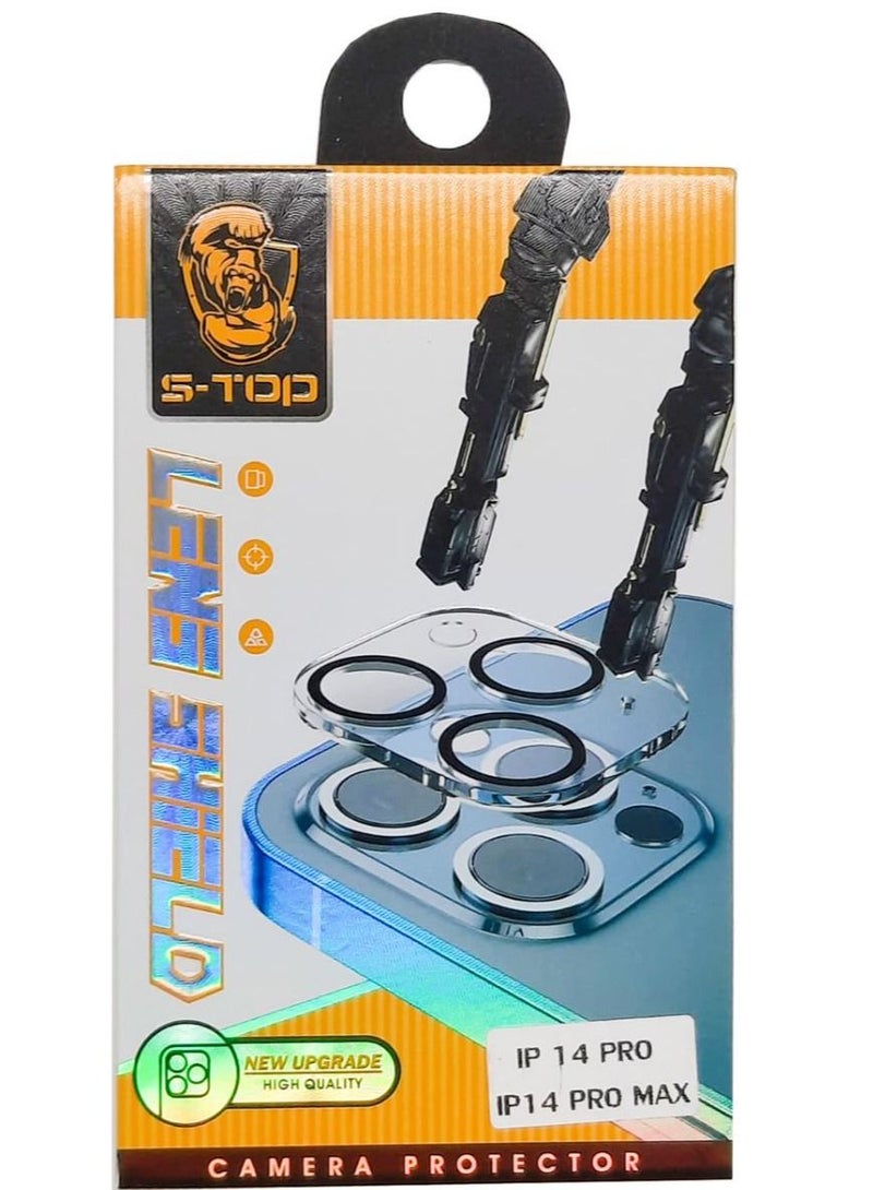 S-TOP Anti-Scratch Camera Lens Protection for Apple iPhone 14 Pro Max/iPhone 14 Pro Clear - Image 3