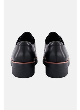 clarks Women Wide Shaylin Lace Up Casual Shoes, Black  - Image 2