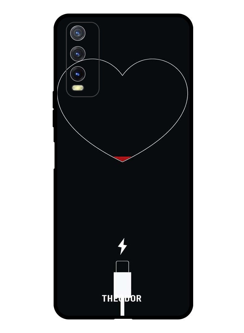 Theodor جراب حماية مضاد للخدش ومقاوم للصدمات لهاتف VIVO Y20S 5G، بطارية منخفضة - Image 1
