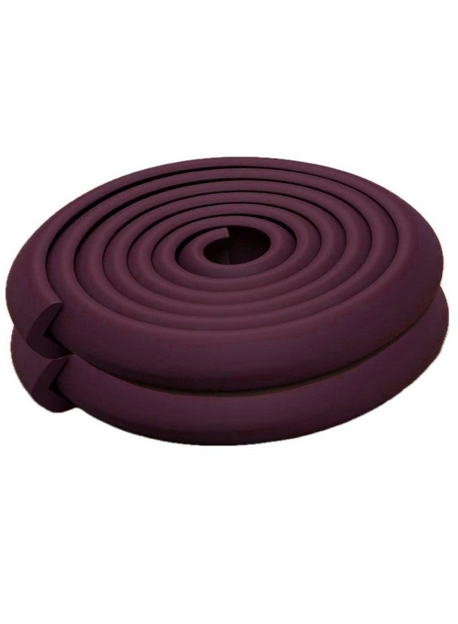 Safe-O-Kid ® (Set Of 2), Soft Cushioned 6.4 Ft / 2 Mtr Long U-Shaped Edge Guards With Strong 3M Adhesive, Safety For Sharp Edges For Babies- Brown - Image 1