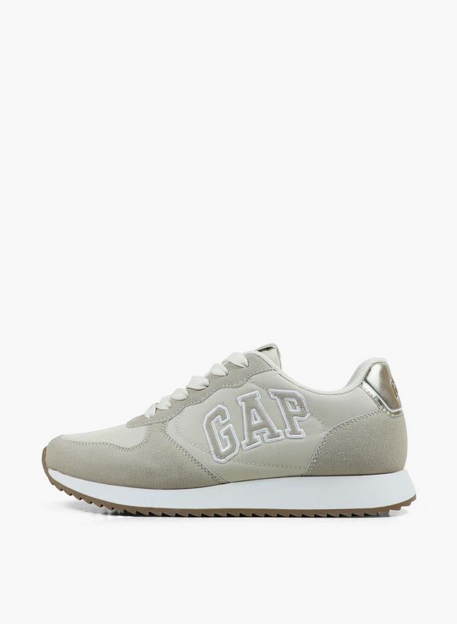 GAP Women Nashville Arch Logo Lace-Up Ankle Sneakers - Image 1