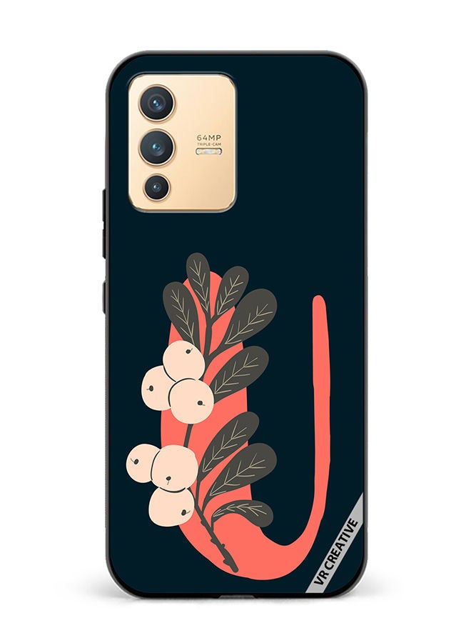 VR CREATIVE Protective Case Cover For Vivo V23 5G Alphabet U Design Multicolour - Image 1