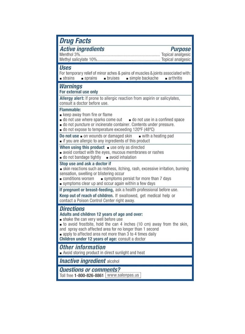 Salonpas Jet Spray 118ml - Image 2