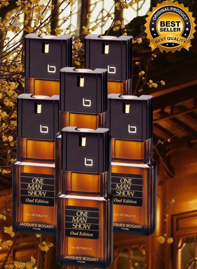 جاك بوغارت 6 قطع عطر وان مان شو عود اديشين 100مل - Image 1