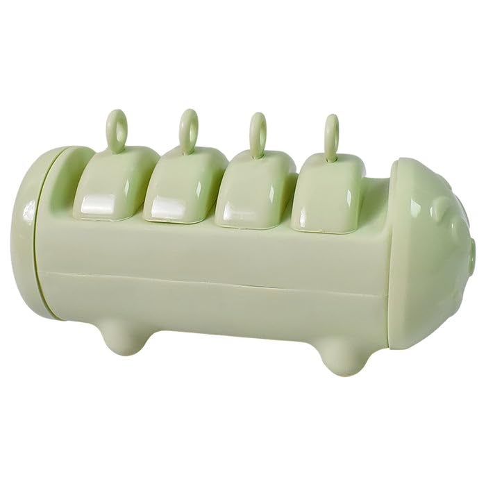 Garth Plastic Ice Candy Maker 4 CompartmentGrid Kulfi Candy Molds 1 Pc DIY Homemade Ice Lollies Popsicles Kulfi and Frozen Treats for Kids and Adults - Image 1