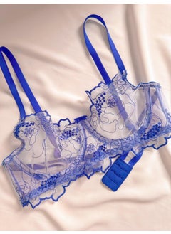 Summer Blue Women's Tulle Thong Panty Bra Set - pzsku/Z838D25B487171F681477Z/45/_/1730722689/5d911304-3b73-4ce4-a399-61faa44b8d60