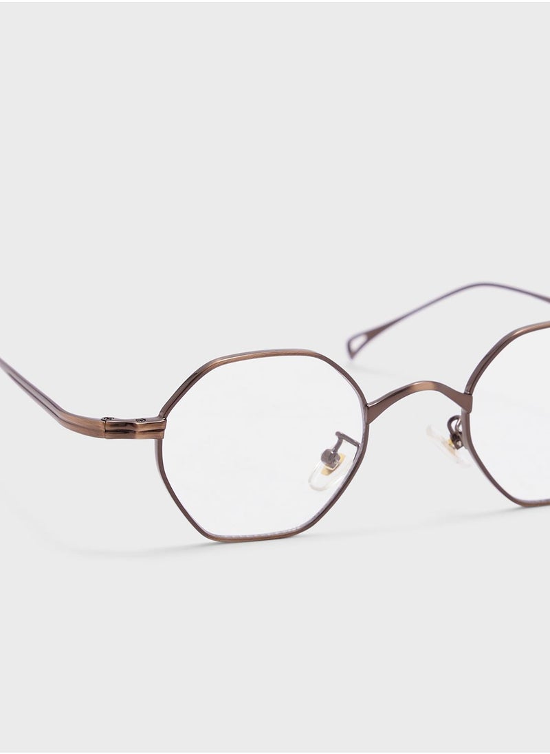 Seventy Five Anti Blue Lens Retro Glasses  - Image 2