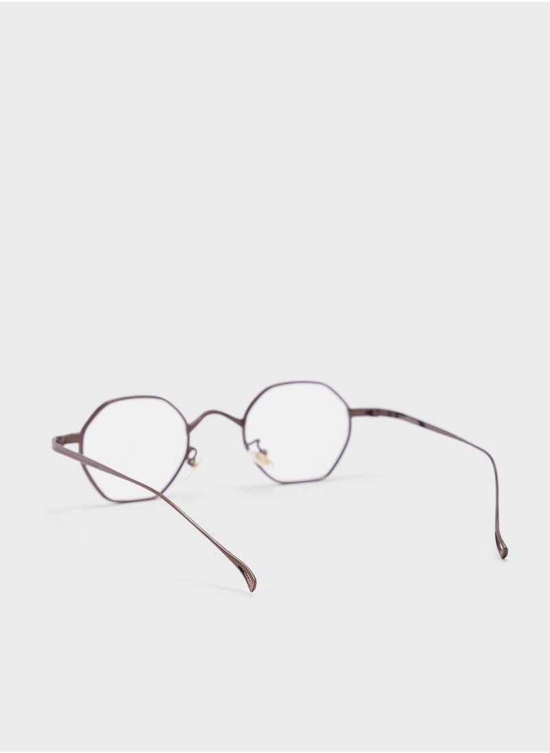Seventy Five Anti Blue Lens Retro Glasses  - Image 3