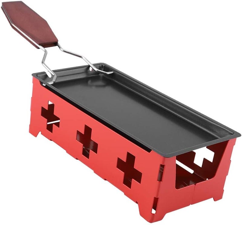 JADPES Cheese Raclette Mini Raclette Set Holland To- Taste Carbon Steel Raclette Grill for Kitchen Restaurant Home Hotel - Image 4