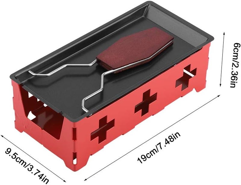 JADPES Cheese Raclette Mini Raclette Set Holland To- Taste Carbon Steel Raclette Grill for Kitchen Restaurant Home Hotel - Image 3