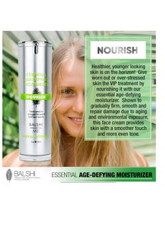 Balshi Derma-Ceuticals MD NOURISH ESSENTIAL Moisturizing Face Cream - Infused w/Hyaluronic Acid, Jojoba Oil, & Squalane - Hydrates, Firms, & Revives Skin - Diminish Wrinkles - 30ml  - Image 2