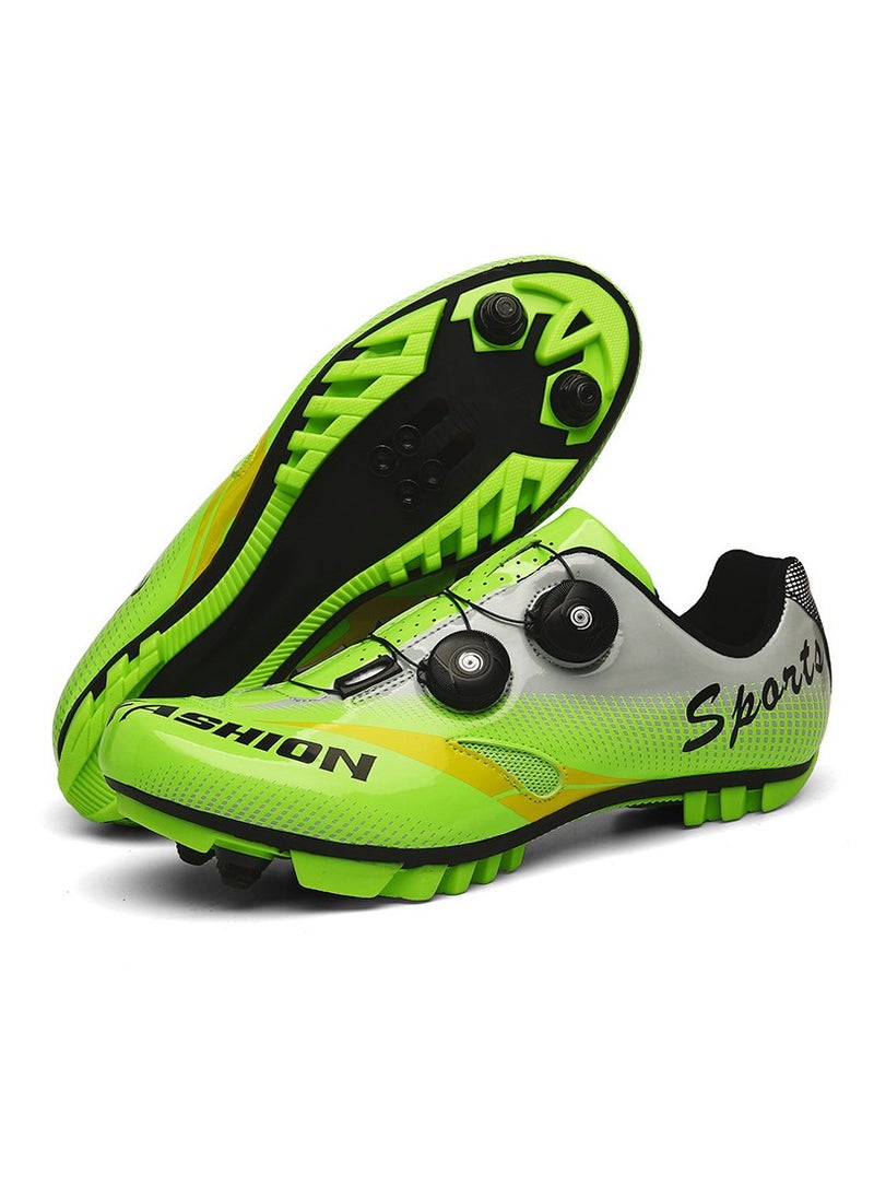 KUYING New Type of Road Lock Cycling Shoes Hard Sole Mountaineering Shoes Racing Sports Shoes 