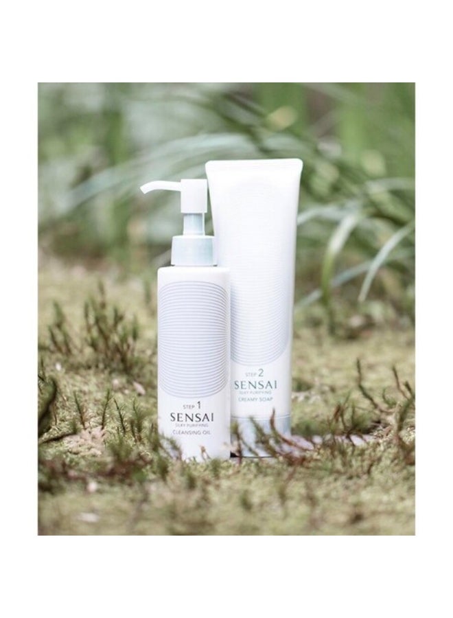 سنساي صابون سينساي الكريمي المنقي الحريري - الخطوة الثانية 125 مل - Image 3