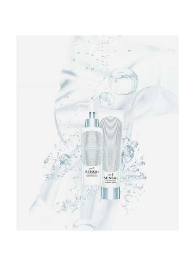 سنساي صابون سينساي الكريمي المنقي الحريري - الخطوة الثانية 125 مل - Image 4