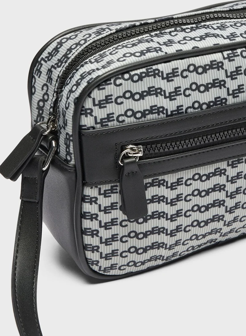 Lee Cooper Logo Crossbody Bag
