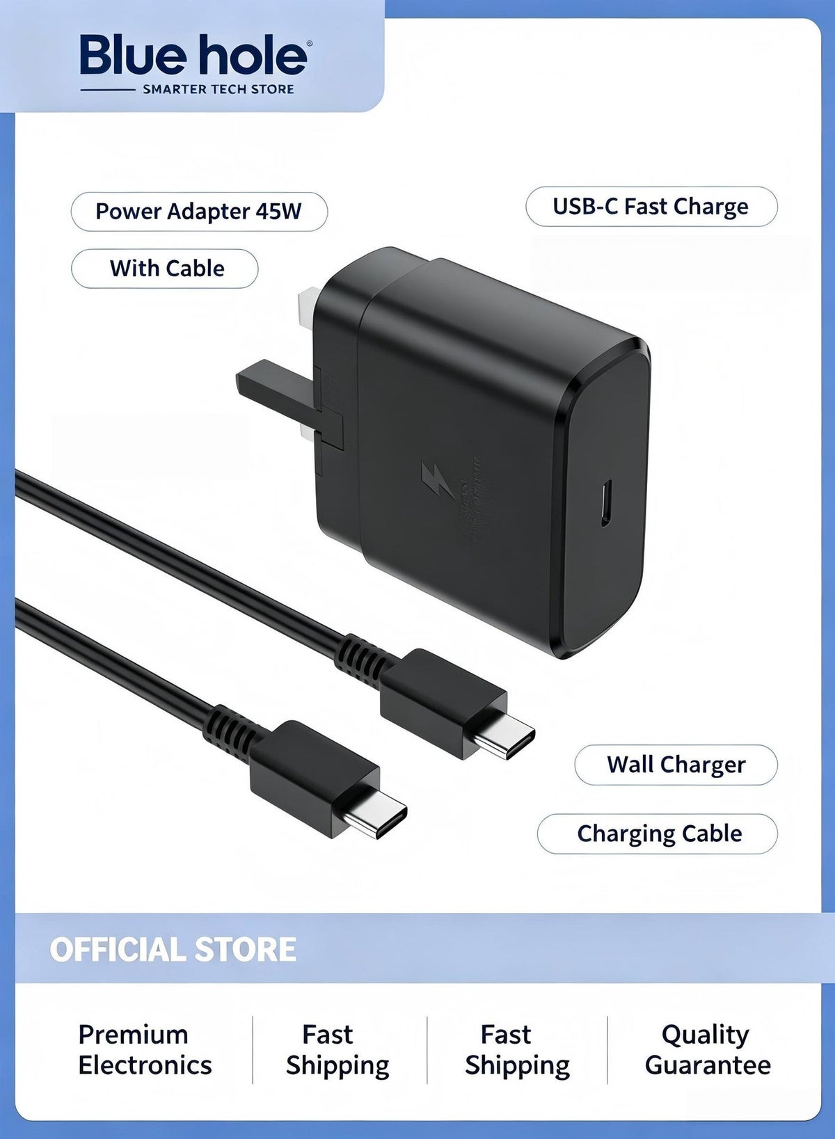 bluehole Bluehole Power Adapter Cable usbc Z838D87C63473D2CFA506Z
