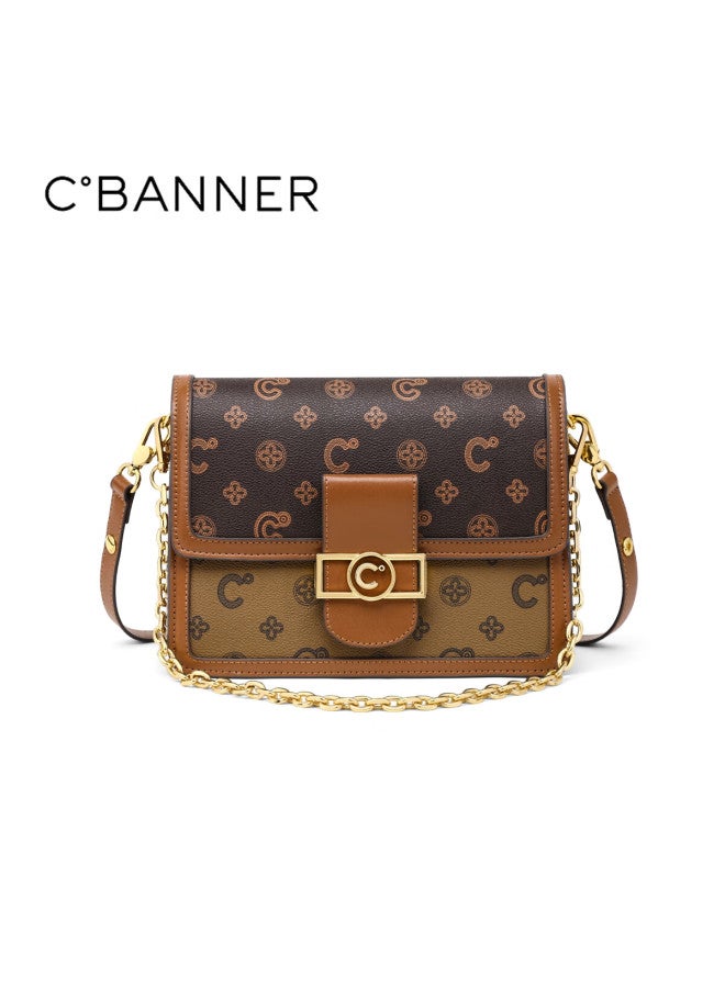 C.banner Handbag, Women's Crossbody Small Square Bag, Large Capacity Shoulder Bag, Underarm Bag, Birthday Gift, High-end Feel, Gift For Girlfriend Or Wife - Image 3