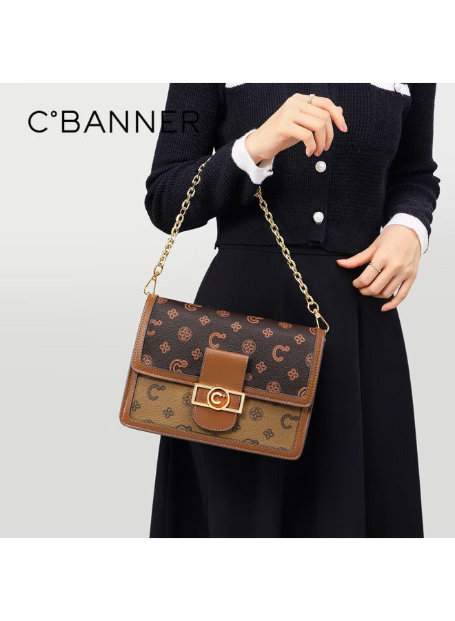 C.banner Handbag, Women's Crossbody Small Square Bag, Large Capacity Shoulder Bag, Underarm Bag, Birthday Gift, High-end Feel, Gift For Girlfriend Or Wife - Image 2