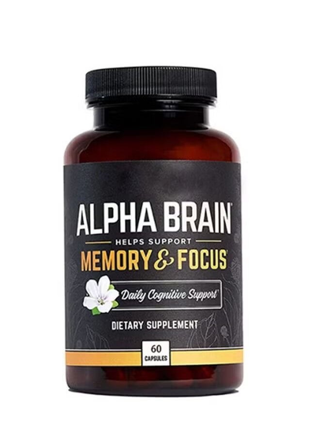 Alpha - Nootropic Brain Booster Supplement Promotes Focus Concentration And Memory Alpha - Image 1