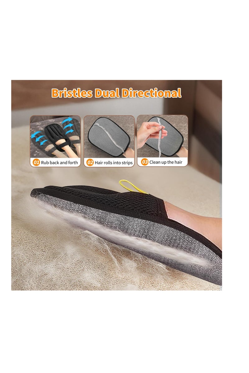 general Pet Hair Removal Glove for Cats u0026 Dogs, 2025 Newly Upgraded Five-Finger Electrostatic Pet Hair Gloves, Reusable Pet Hair Remover Tool for Clothing, Couch, Carpet, Car Seat - Image 3