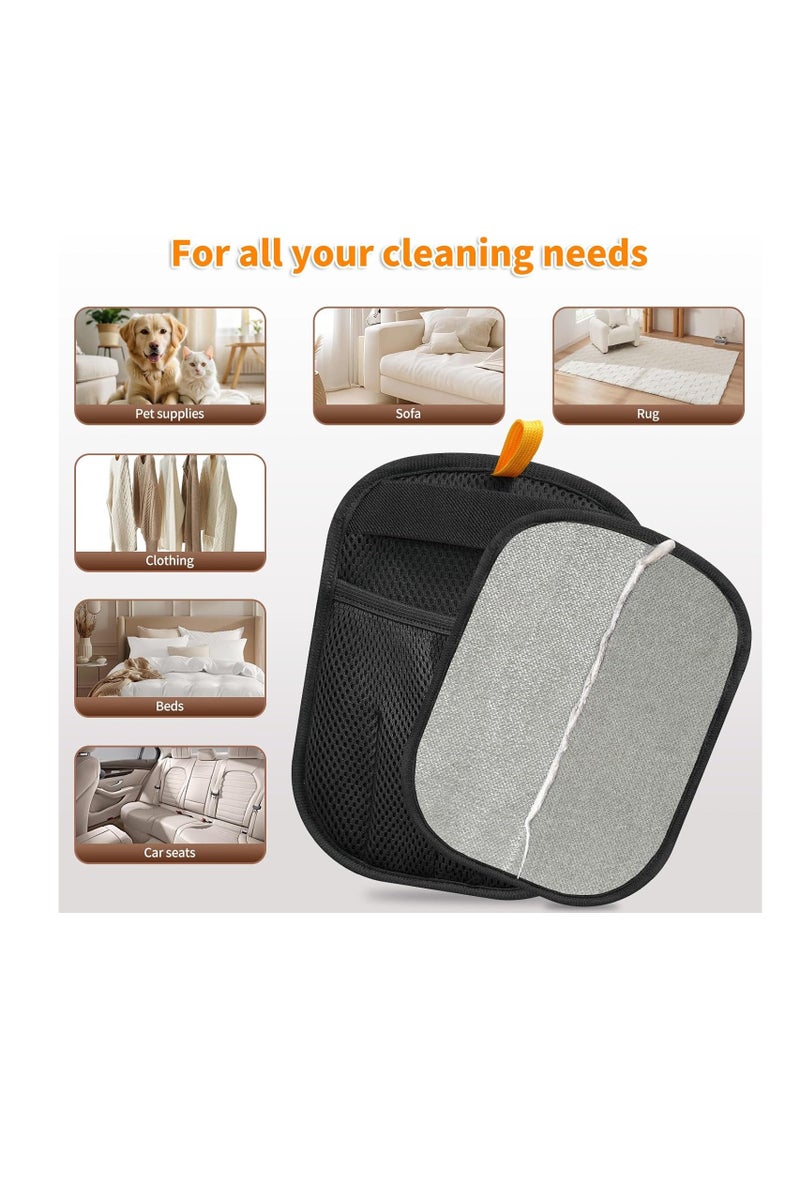 general Pet Hair Removal Glove for Cats u0026 Dogs, 2025 Newly Upgraded Five-Finger Electrostatic Pet Hair Gloves, Reusable Pet Hair Remover Tool for Clothing, Couch, Carpet, Car Seat - Image 4