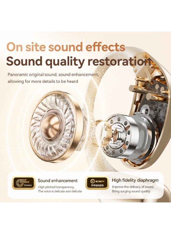 JBLTM - Brand new original wireless Bluetooth translation headphones, wireless LED digital display headphones, OWS ear-hook style, electroplating process, suitable for Apple system, Android system, tablets, etc - Image 1