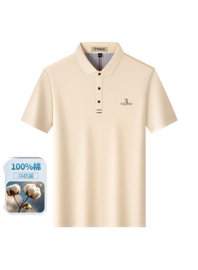 Tucano Summer Men's Short Sleeve T-shirt Business Casual Polo Shirt - Image 2