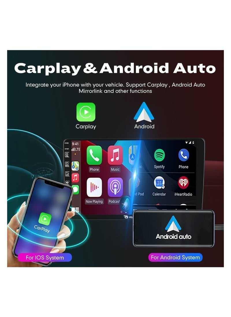 SHEZA STAR - Android Screen For Toyota Avalon 2006 To 2011 2GB RAM 32GB Memory Support Apple Carplay Android Auto Full HD Touch Screen 9 Inch built In Bluetooth USB Radio WiFi Play Store Backup Camera included - Image 1