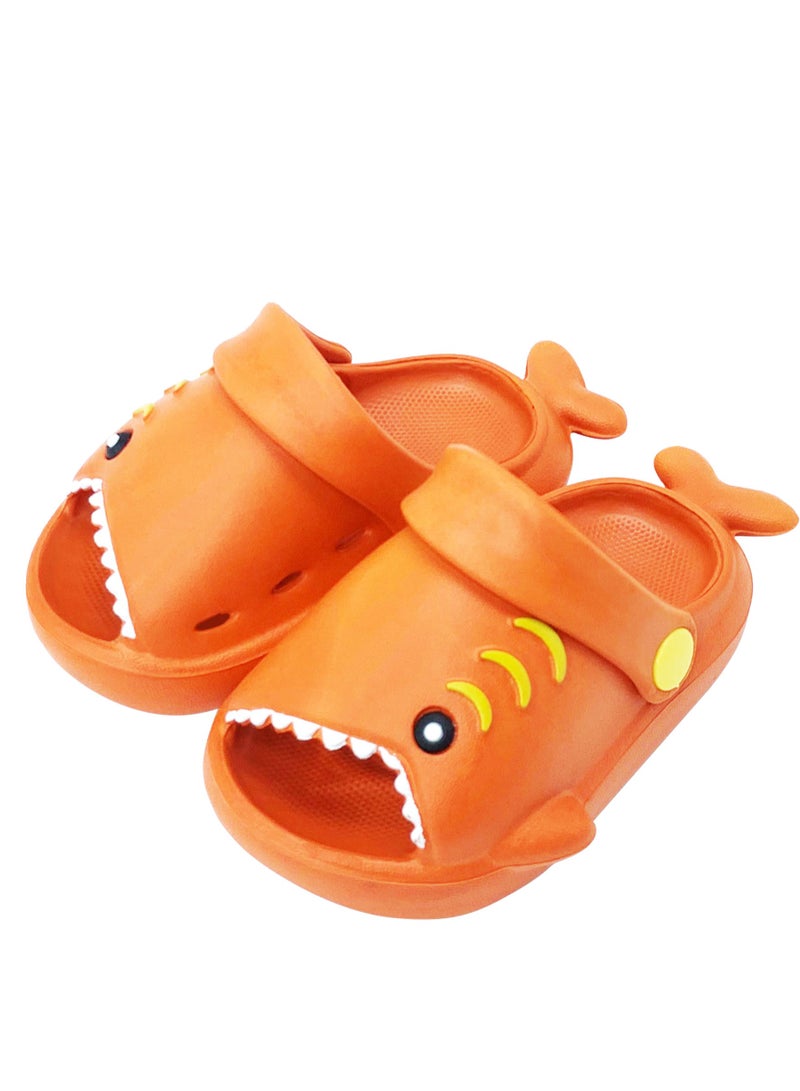 Style Kids Soft Anti Slip Shark Mouth Sandals And Slippers CZ-95-K-OR - Image 1