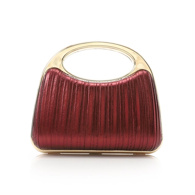 Mr.joe Crystal-Embellished Evening Handbag Red - Image 2