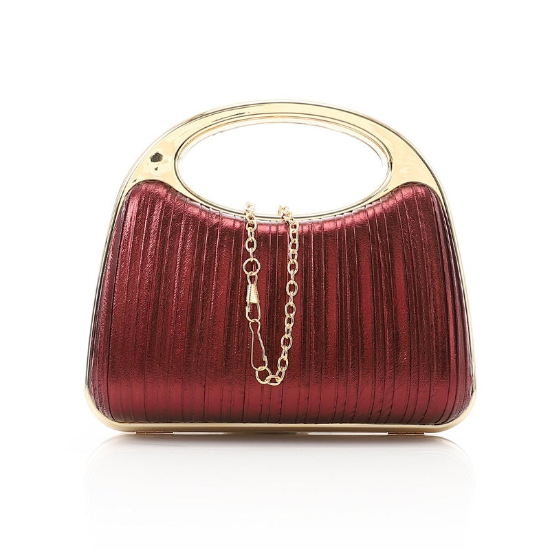 Mr.joe Crystal-Embellished Evening Handbag Red - Image 1