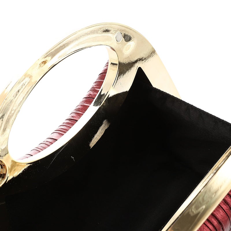 Mr.joe Crystal-Embellished Evening Handbag Red - Image 4