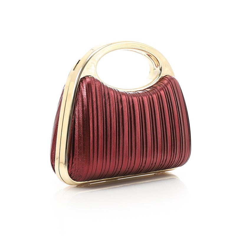 Mr.joe Crystal-Embellished Evening Handbag Red - Image 3