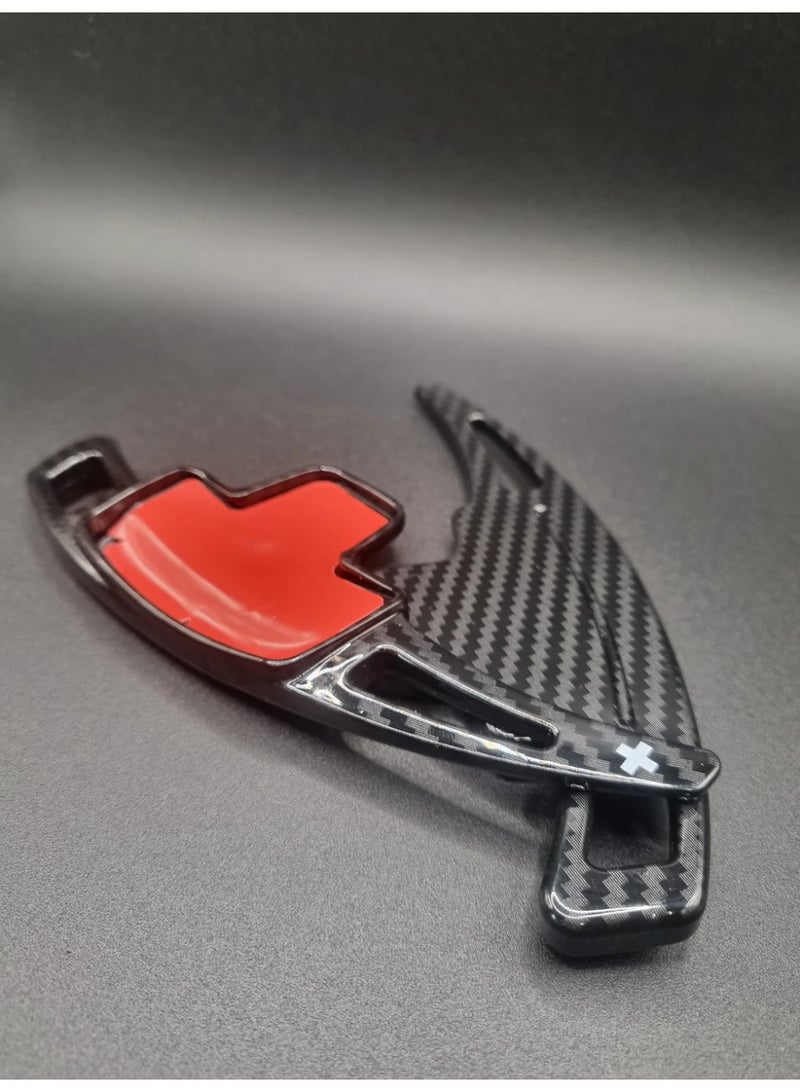 Mercedes carbon fiber steering wheel shift paddles. Check your car model in the product description. - Image 2