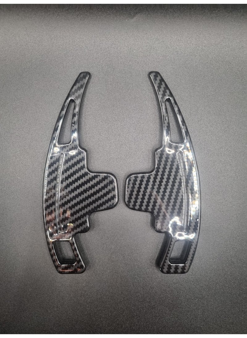Mercedes carbon fiber steering wheel shift paddles. Check your car model in the product description. - Image 4